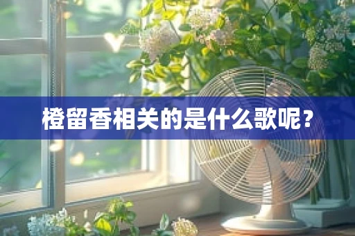 橙留香相关的是什么歌呢？