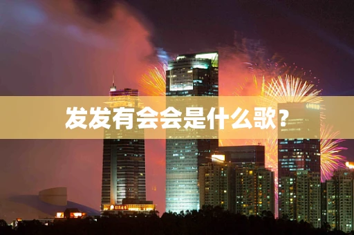 发发有会会是什么歌？