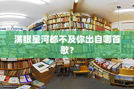 满眼星河都不及你出自哪首歌？
