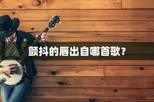 颤抖的唇出自哪首歌？