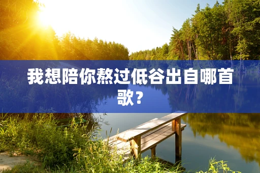 我想陪你熬过低谷出自哪首歌？