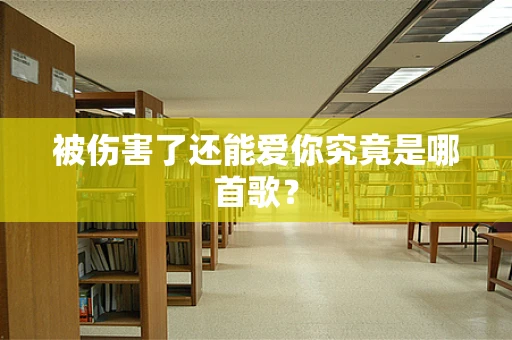 被伤害了还能爱你究竟是哪首歌？