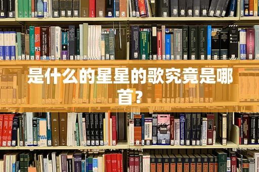 是什么的星星的歌究竟是哪首？