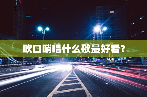吹口哨唱什么歌最好看？