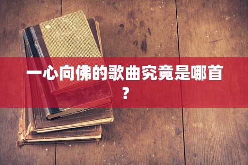 一心向佛的歌曲究竟是哪首？