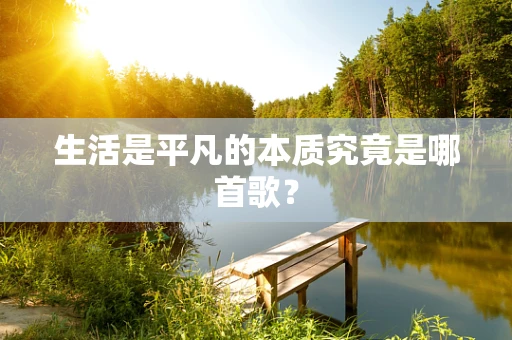 生活是平凡的本质究竟是哪首歌？