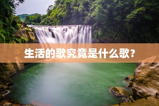 生活的歌究竟是什么歌？