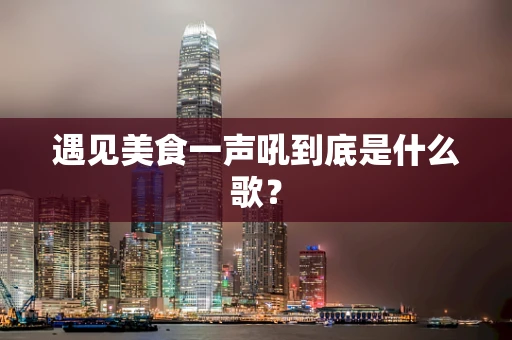 遇见美食一声吼到底是什么歌？