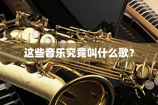 这些音乐究竟叫什么歌？