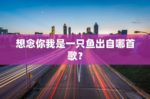 想念你我是一只鱼出自哪首歌？