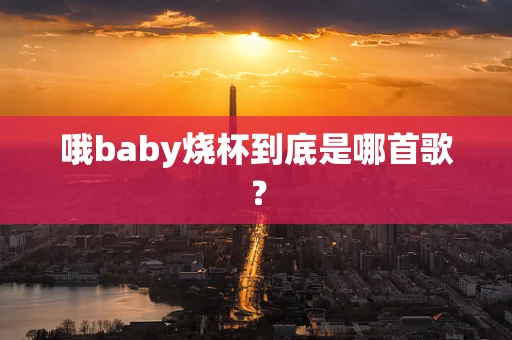 哦baby烧杯到底是哪首歌？