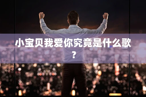 小宝贝我爱你究竟是什么歌？