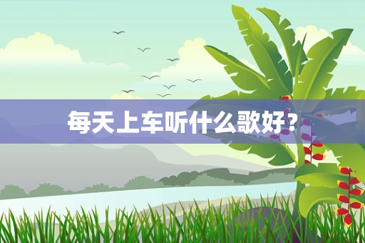 每天上车听什么歌好？