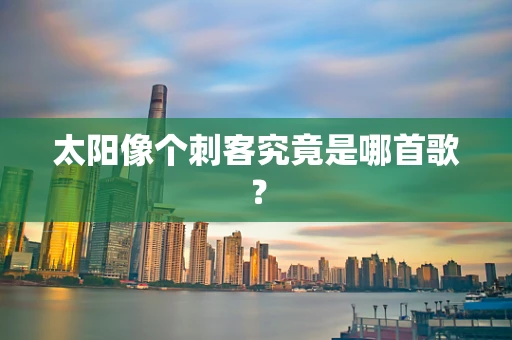 太阳像个刺客究竟是哪首歌？