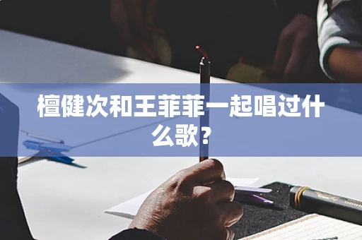檀健次和王菲菲一起唱过什么歌？