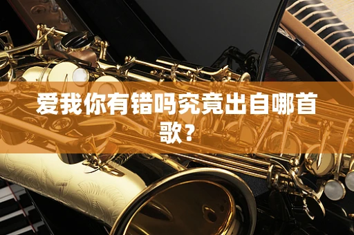 爱我你有错吗究竟出自哪首歌？