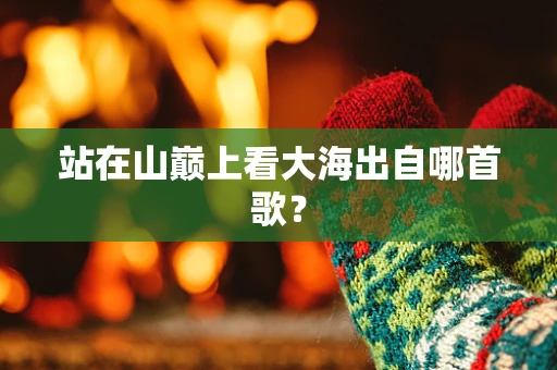 站在山巅上看大海出自哪首歌？