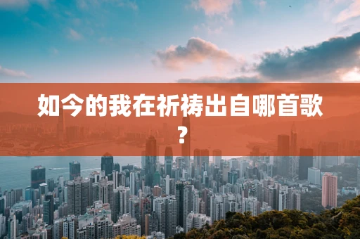 如今的我在祈祷出自哪首歌？