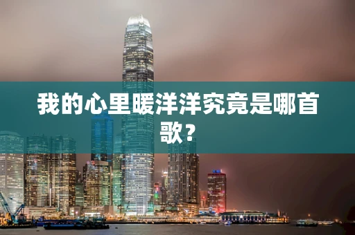 我的心里暖洋洋究竟是哪首歌？