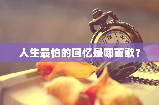 人生最怕的回忆是哪首歌？