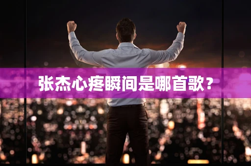 张杰心疼瞬间是哪首歌？