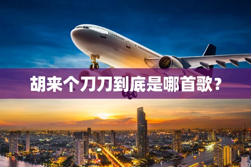 胡来个刀刀到底是哪首歌？