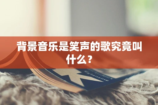 背景音乐是笑声的歌究竟叫什么？