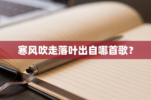 寒风吹走落叶出自哪首歌？