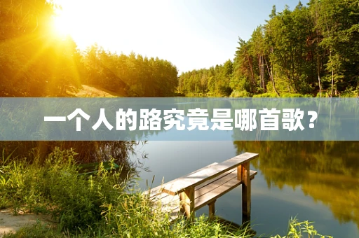 一个人的路究竟是哪首歌？