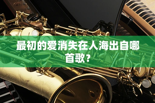 最初的爱消失在人海出自哪首歌？