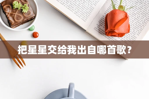 把星星交给我出自哪首歌？