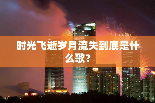 时光飞逝岁月流失到底是什么歌？