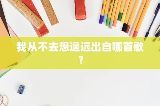 我从不去想遥远出自哪首歌？