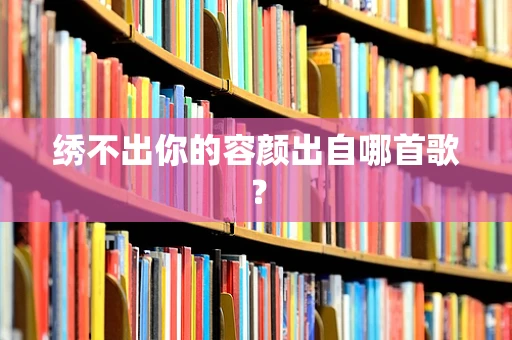 绣不出你的容颜出自哪首歌？