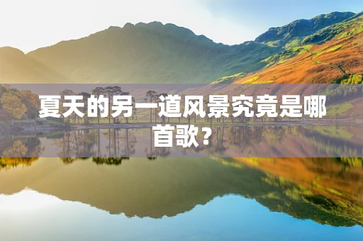 夏天的另一道风景究竟是哪首歌？