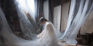 女孩抄长恨歌究竟意味着什么？