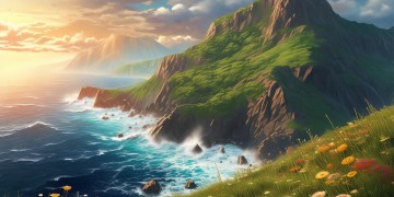 站在山巅上看大海出自哪首歌？