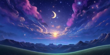 明亮的夜空会是怎样风格的歌？