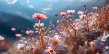 转眼山花弥漫出自哪首歌？