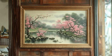 姥姥家墙上的画出自哪首歌？