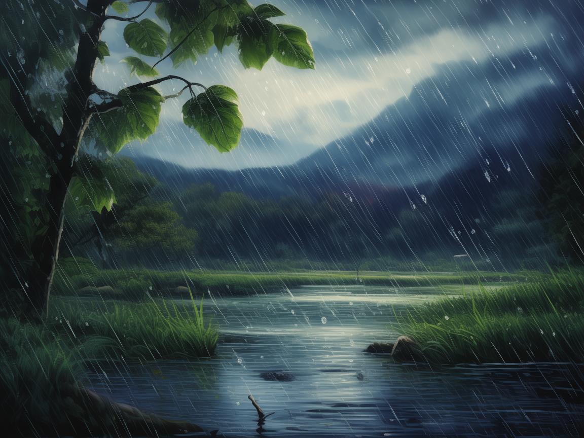 忽然天空又下了雨究竟是什么歌？